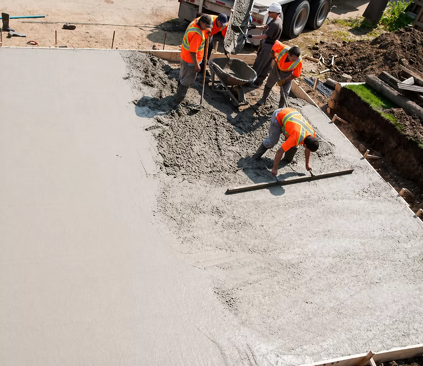 Concrete work and demolition